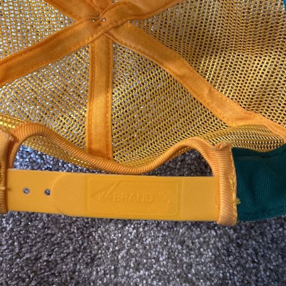 VINTAGE DEKALB SNAPBACK CAP MESH HAT K-BRAND MADE IN USA - Picture 7 of 7